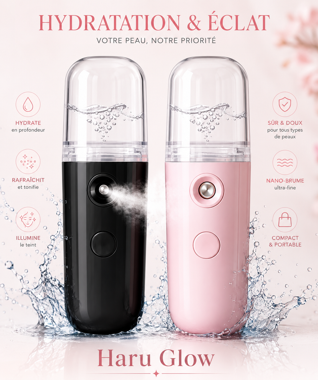 Diffuseur de Brume Nano-Ionique Portatif