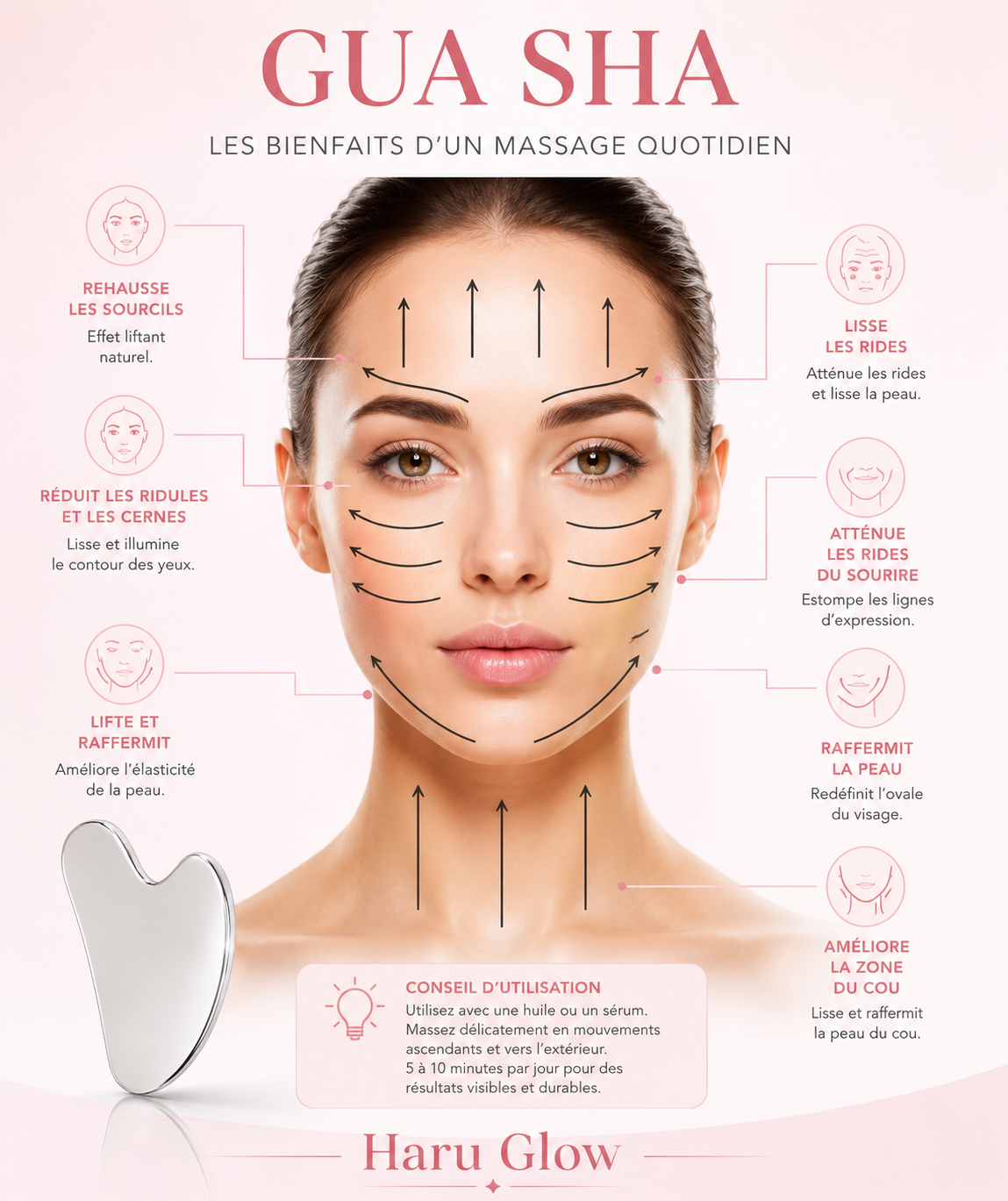Gua Sha Cryo-Sculptant Haute Précision