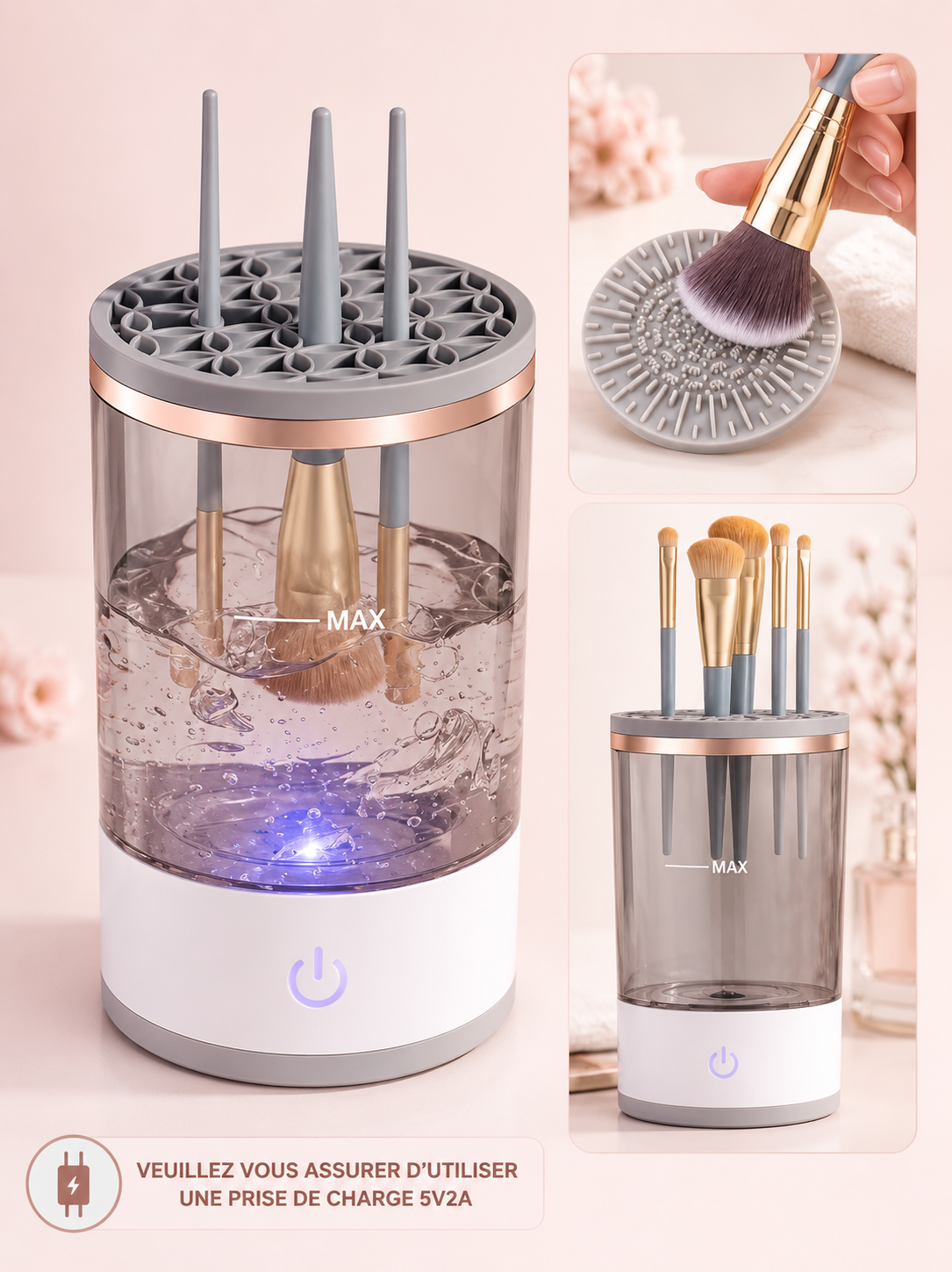 Electric Makeup Brush Cleaner